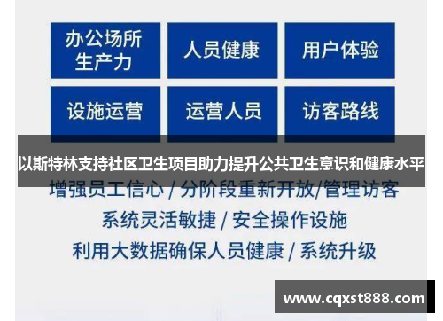 以斯特林支持社区卫生项目助力提升公共卫生意识和健康水平